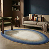 Tapis irrégulier – Mellow Bleu/Jaune - thumbnail