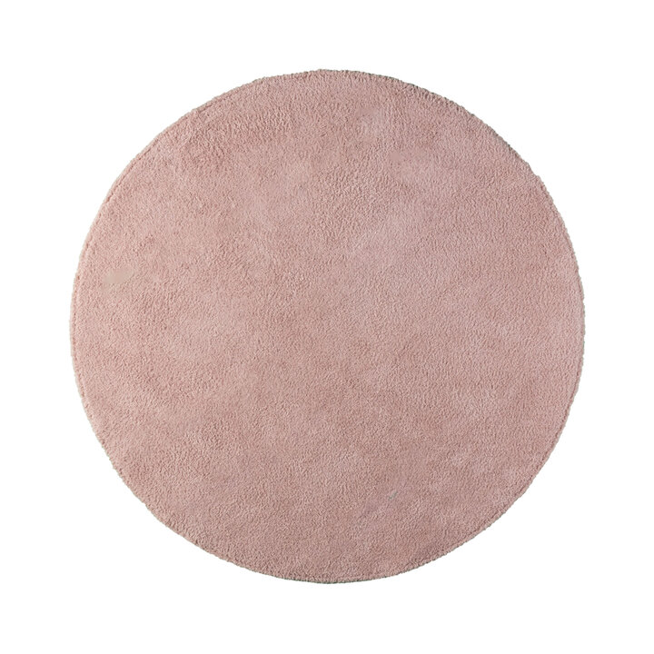 Tapis rond doux - Teddy Rosa