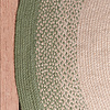 Tapis d'intérieur et d'extérieur rond - Florence Vert - thumbnail 4