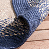 Tapis d'intérieur et d'extérieur rond - Florence Bleu - thumbnail 6