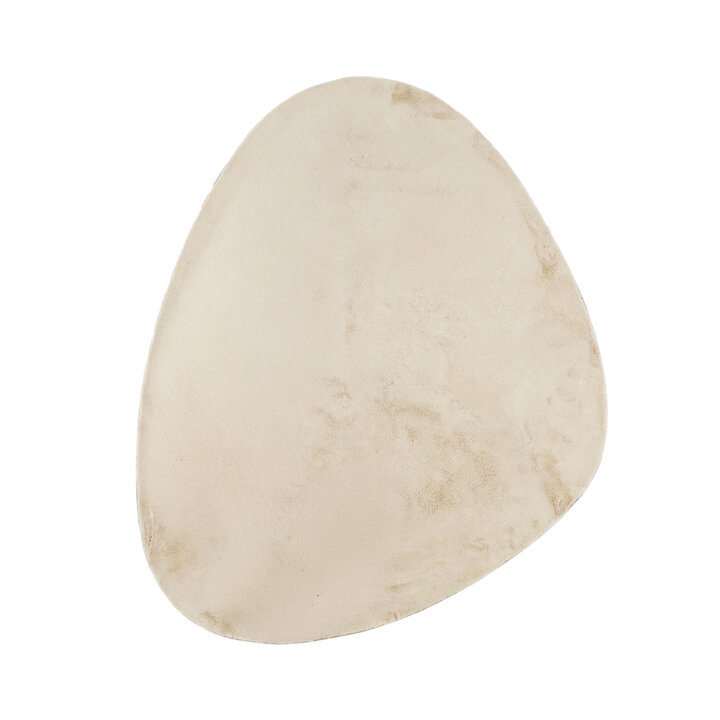 Tapis à poils courts – Cozy Pebble Crème