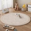 Tapis de jeu rond lavable - Flo Beige - thumbnail
