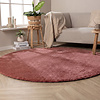 Tapis rond lavable - Clean Rose - thumbnail
