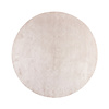 Tapis rond lavable - Clean Crème - thumbnail 1