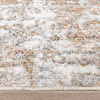 Tapis rond lavable - Misha Grunge Crème/Marron - thumbnail 5
