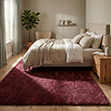 Tapis lavable à poils longs - Ziggy Rouge - thumbnail