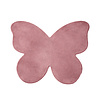 Tapis Enfant Lavable – Coco Papillon Rose Foncé - thumbnail 1
