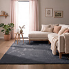 Tapis doux à poils courts - Cozy Anthracite - thumbnail