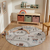 Tapis de jeu rond voiture - Rocky Ride Blanc - thumbnail