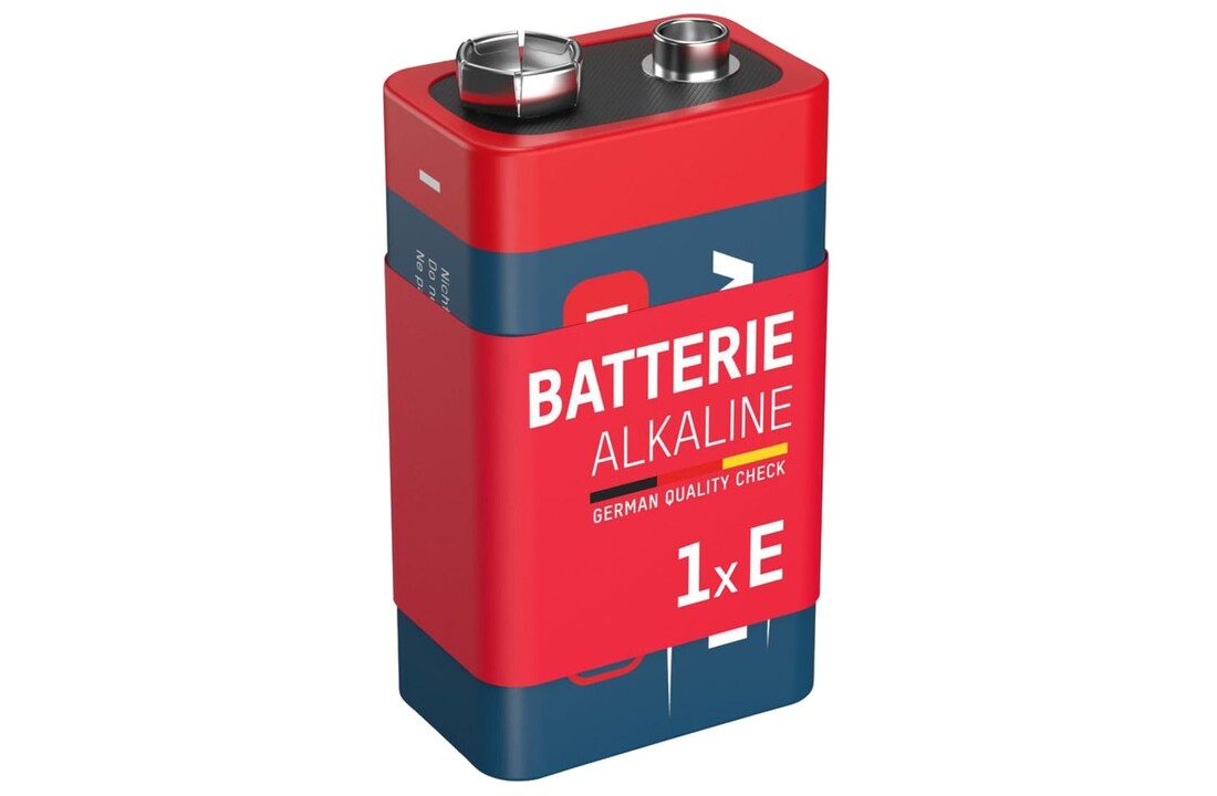 9V E-Blok Batterij Alkaline