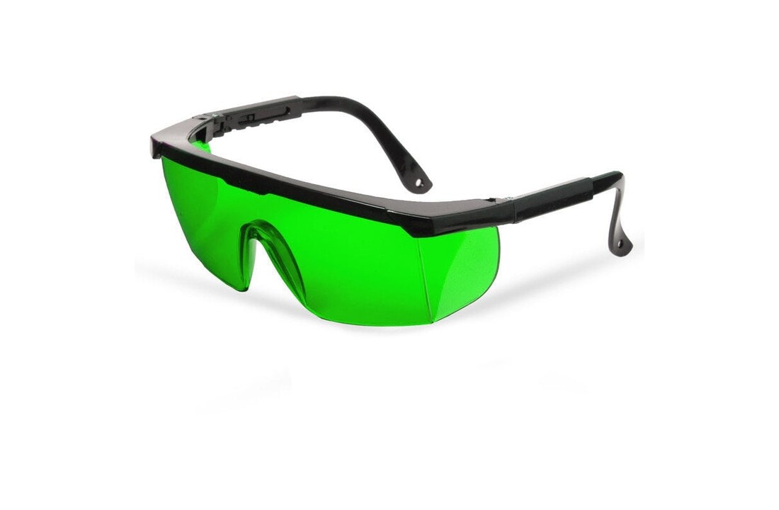 Laserbril Groen + Etui