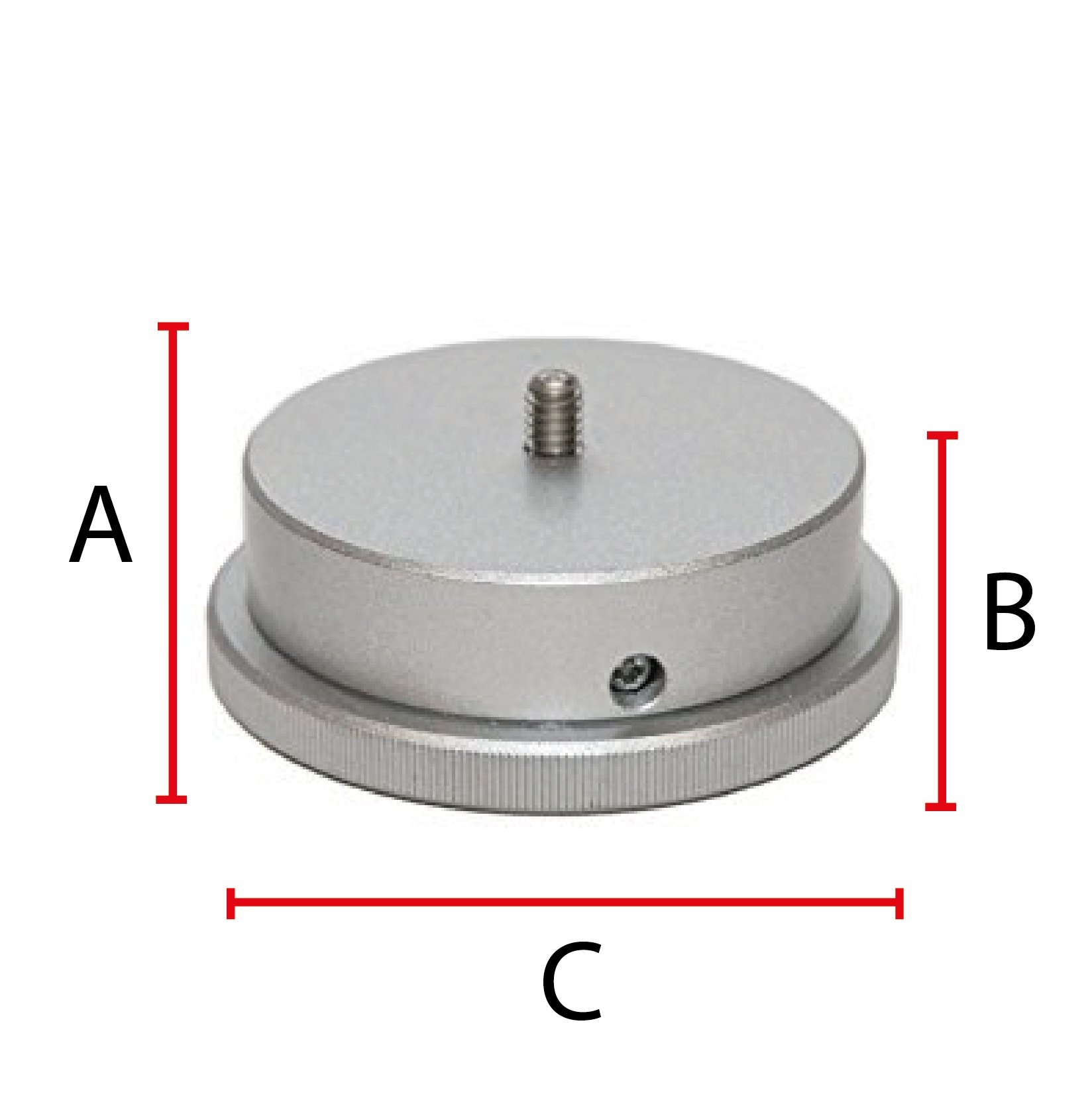 Statief Adapter 5/8" naar 1/4" Draaibaar