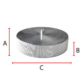 Adapter 5/8" naar 1/4" Groot (N)