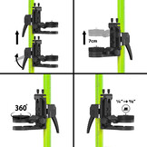 TLP-360 TRI Combi Paalstatief 360cm