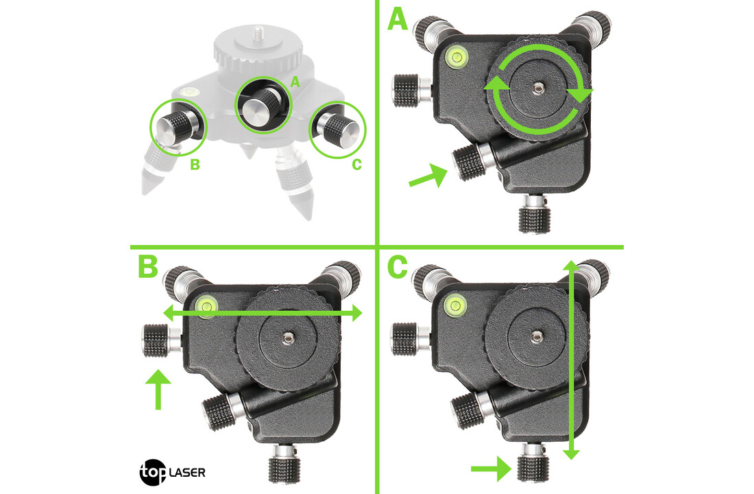 TLA-360 Adapter voor Fijnafstelling