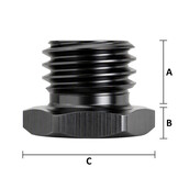 Statief Adapter 1/4" naar 5/8" klein