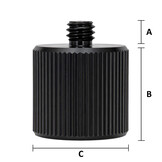 Statief Adapter 5/8" naar 1/4" klein