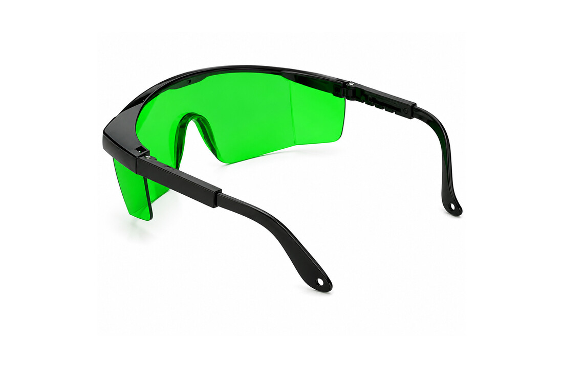 Laserbril Groen + Etui