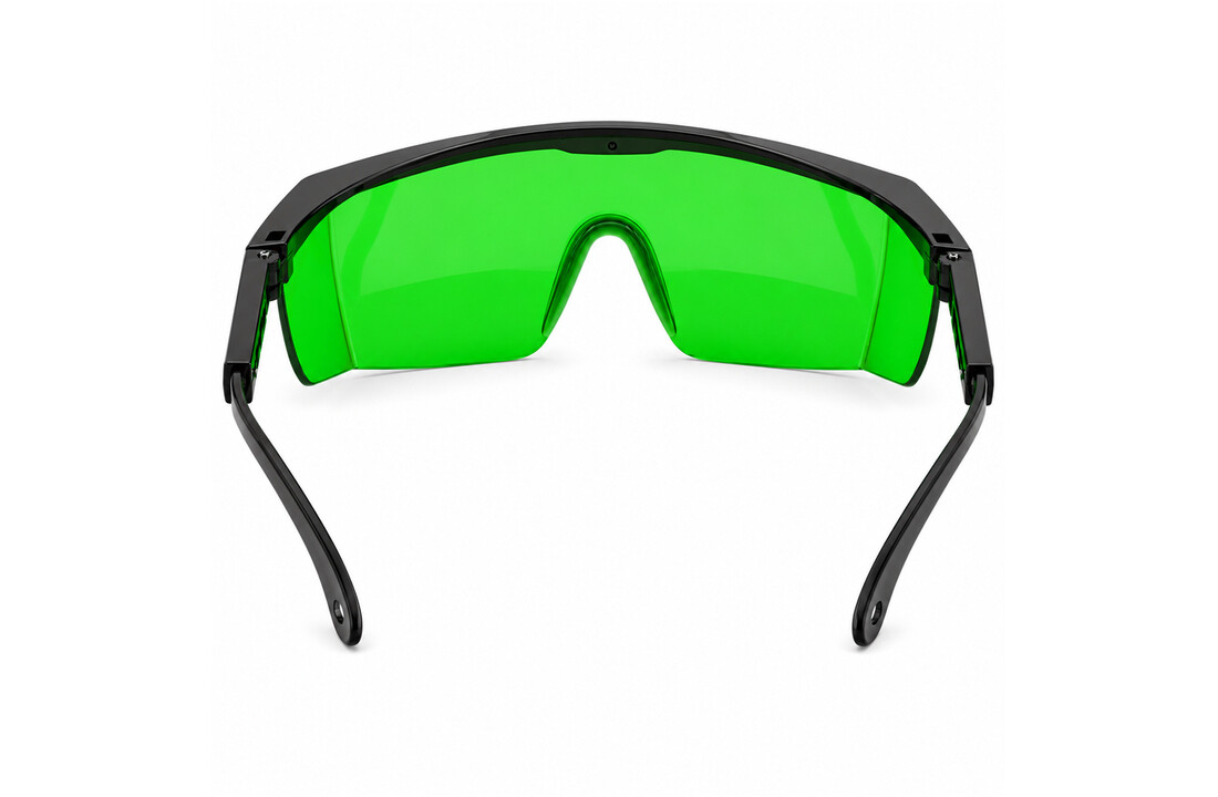 Laserbril Groen + Etui