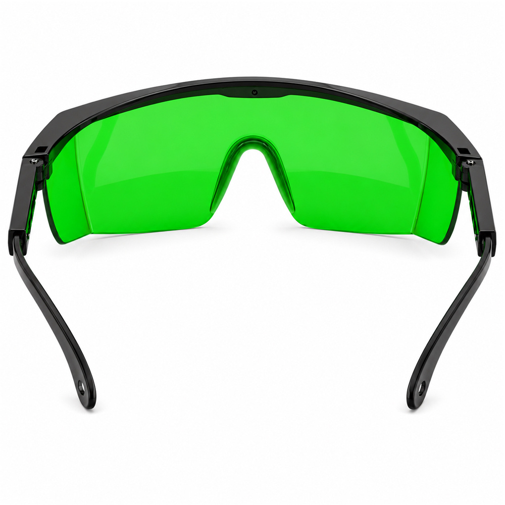 Laserbril Groen + Etui