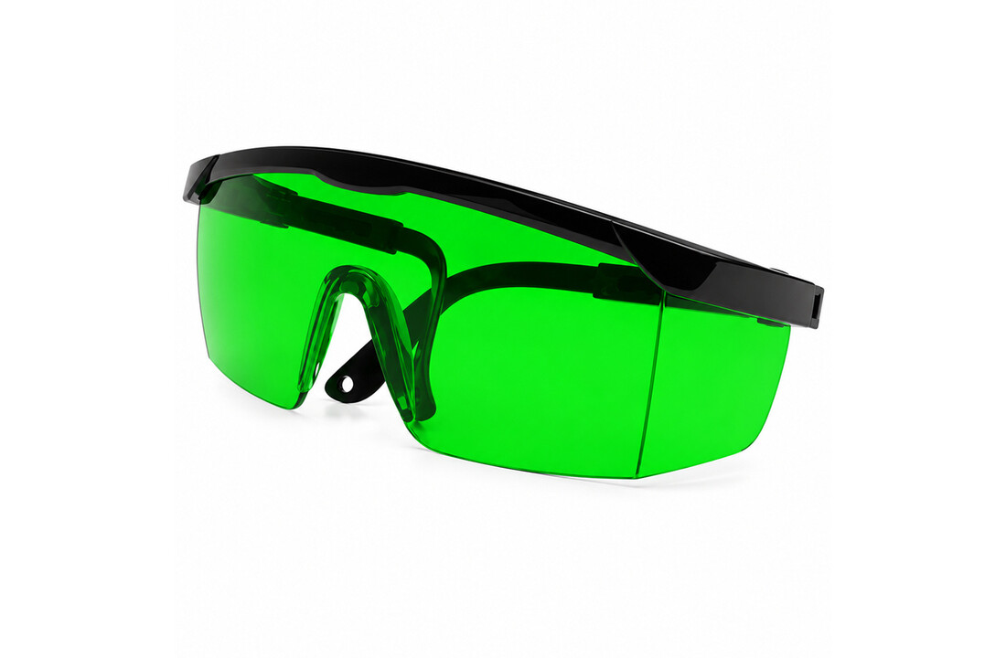 Laserbril Groen + Etui