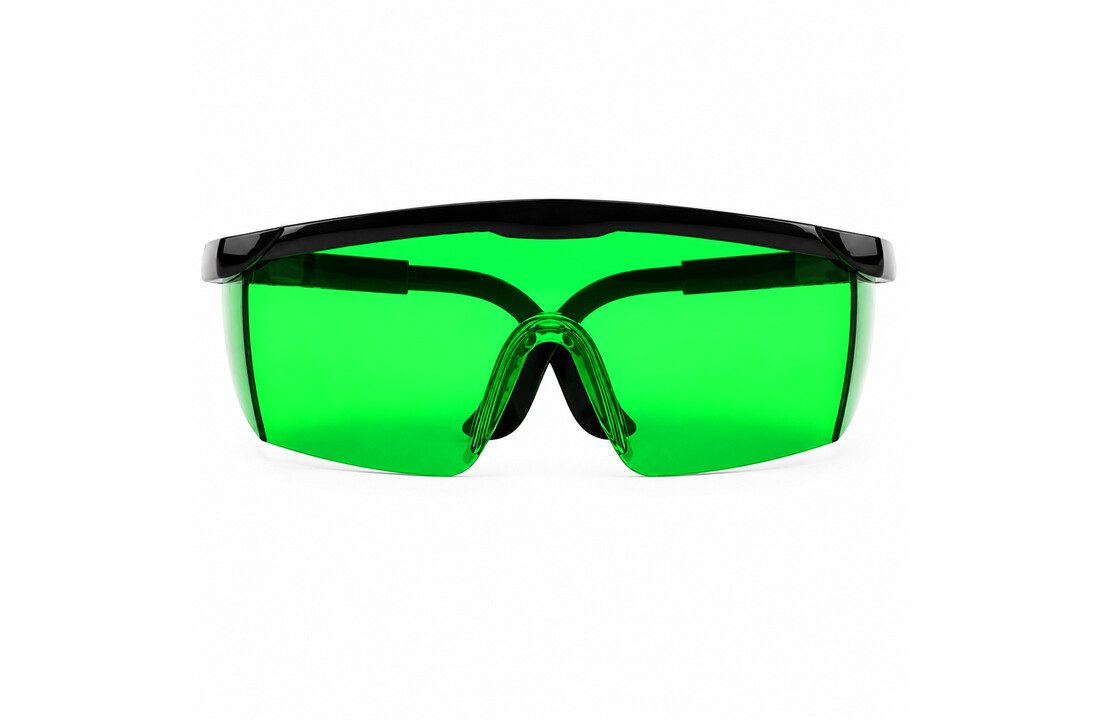 Laserbril Groen + Etui