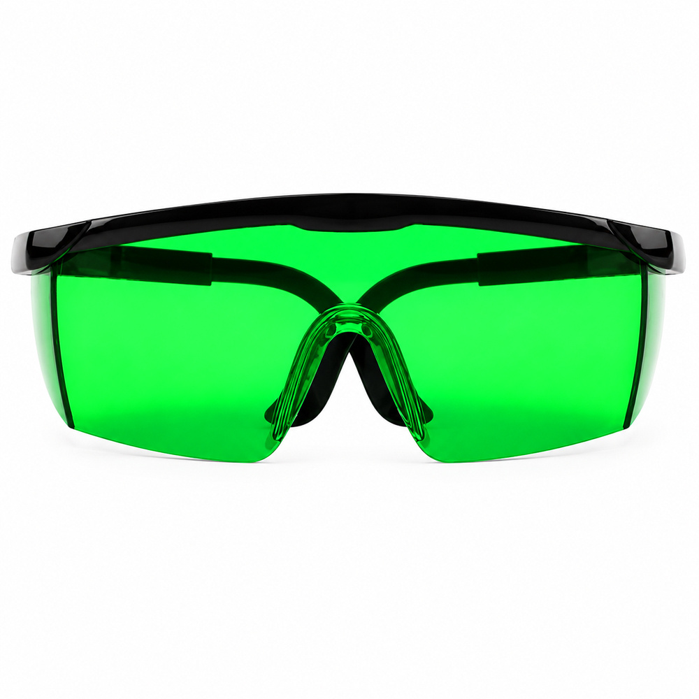 Laserbril Groen + Etui