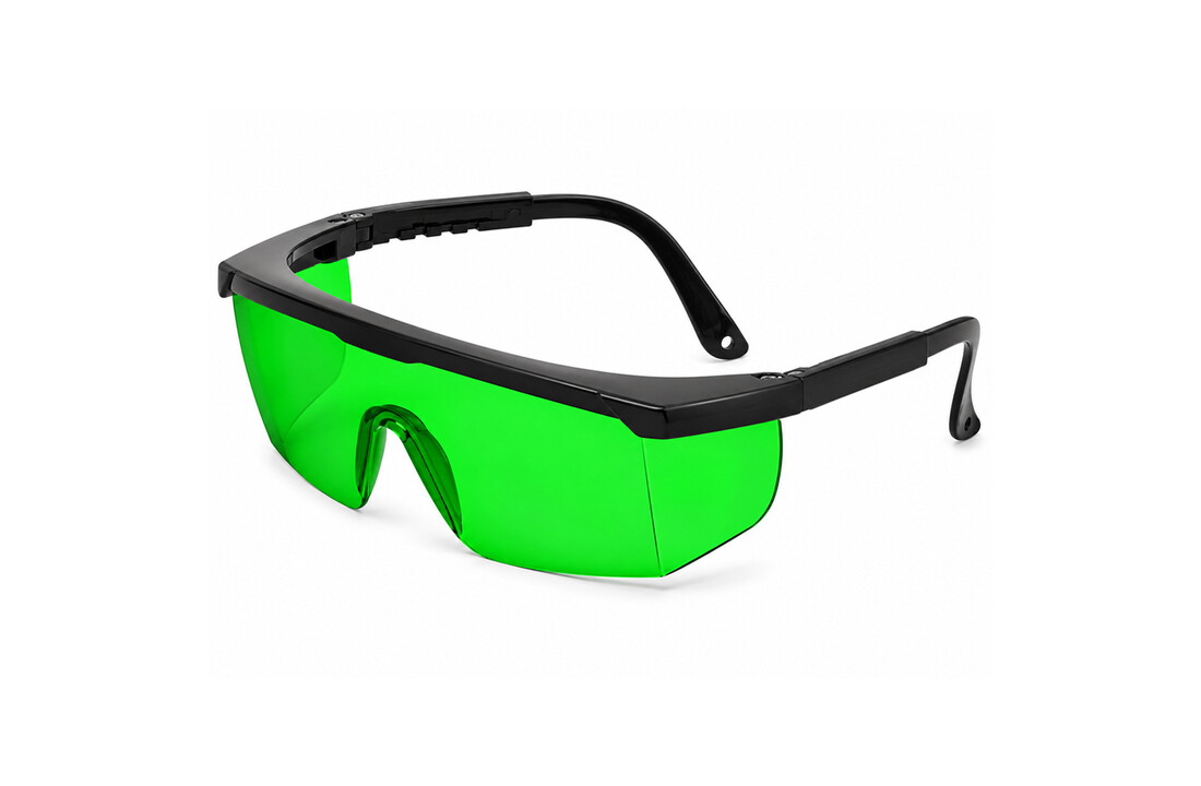 Laserbril Groen + Etui