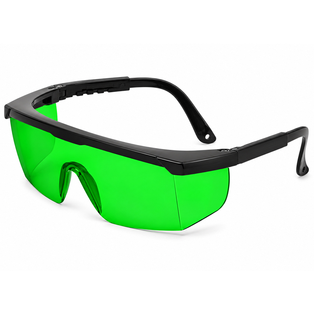 Laserbril Groen + Etui
