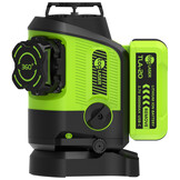 X3DP PRO 3x360° 3D Lijnlaser Groen
