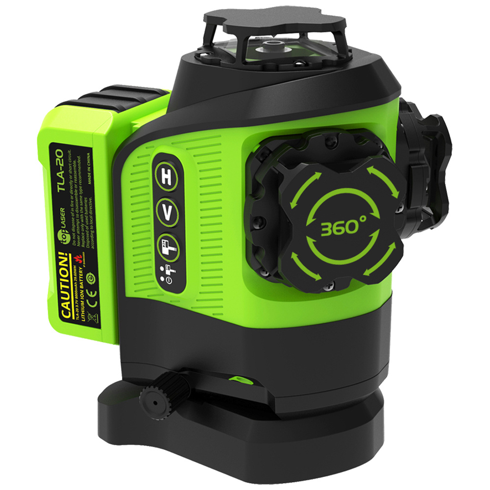 X3DP PRO 3x360° 3D Lijnlaser Groen
