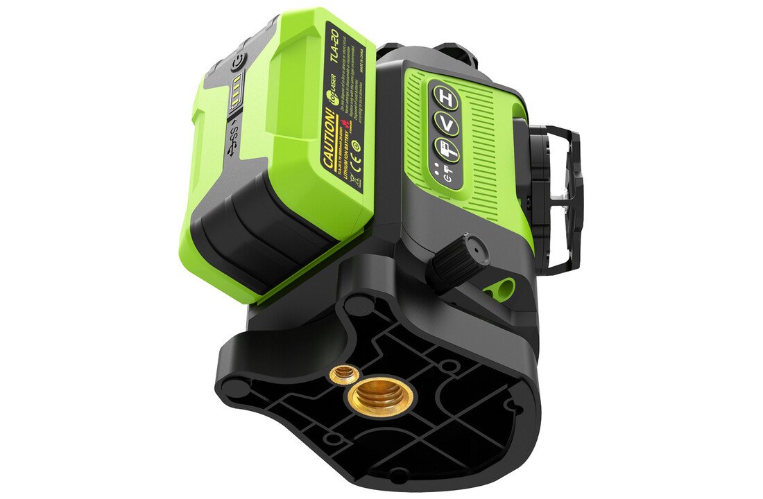 X3DP PRO 3x360° 3D Lijnlaser Groen