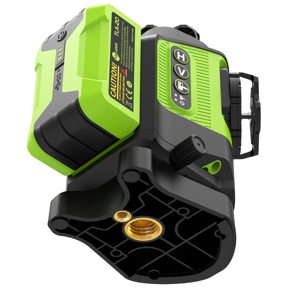 X3DP PRO 3x360° 3D Lijnlaser Groen