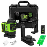 X3DP PRO 3x360° 3D Lijnlaser Groen