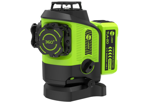 X3DP PRO 3x360° 3D Lijnlaser Groen