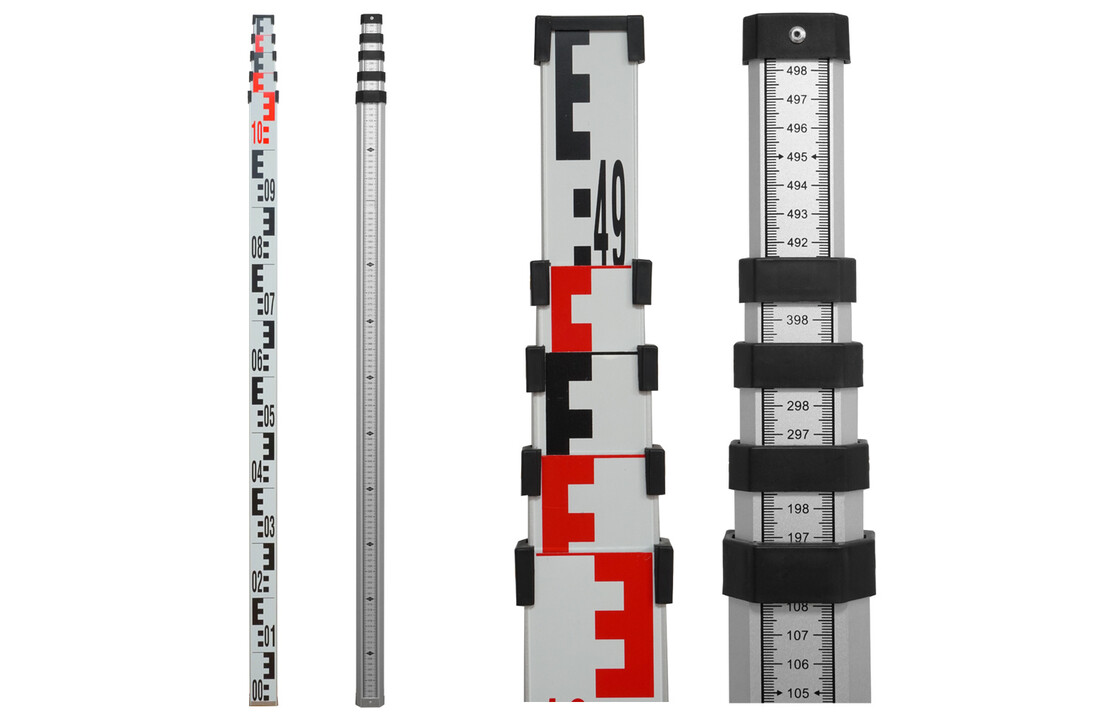 TBE-5M Waterpasbaak 500cm