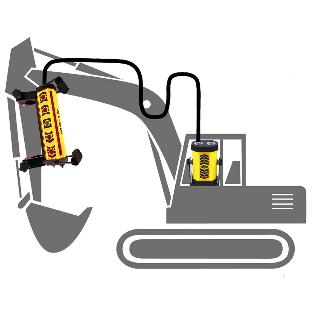 MC-1D Machineontvanger Klemmen
