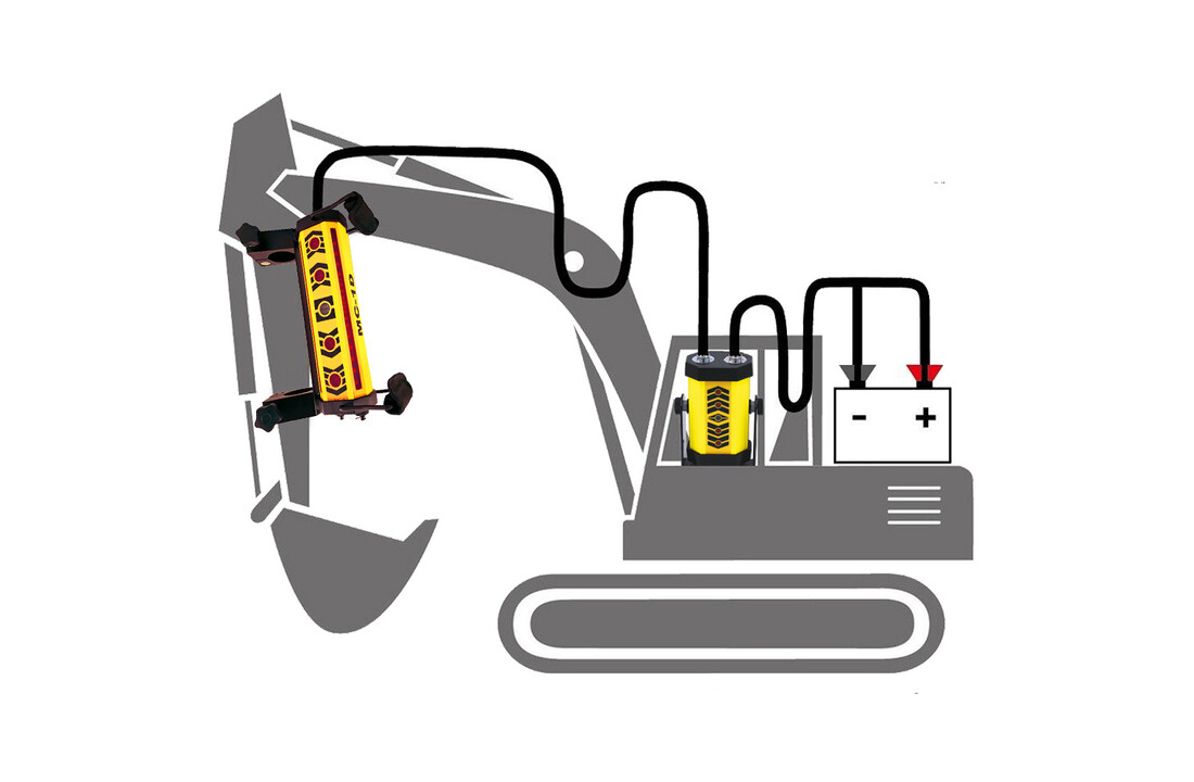MC-1D Machineontvanger Klemmen
