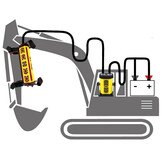 MC-1D Machineontvanger Klemmen