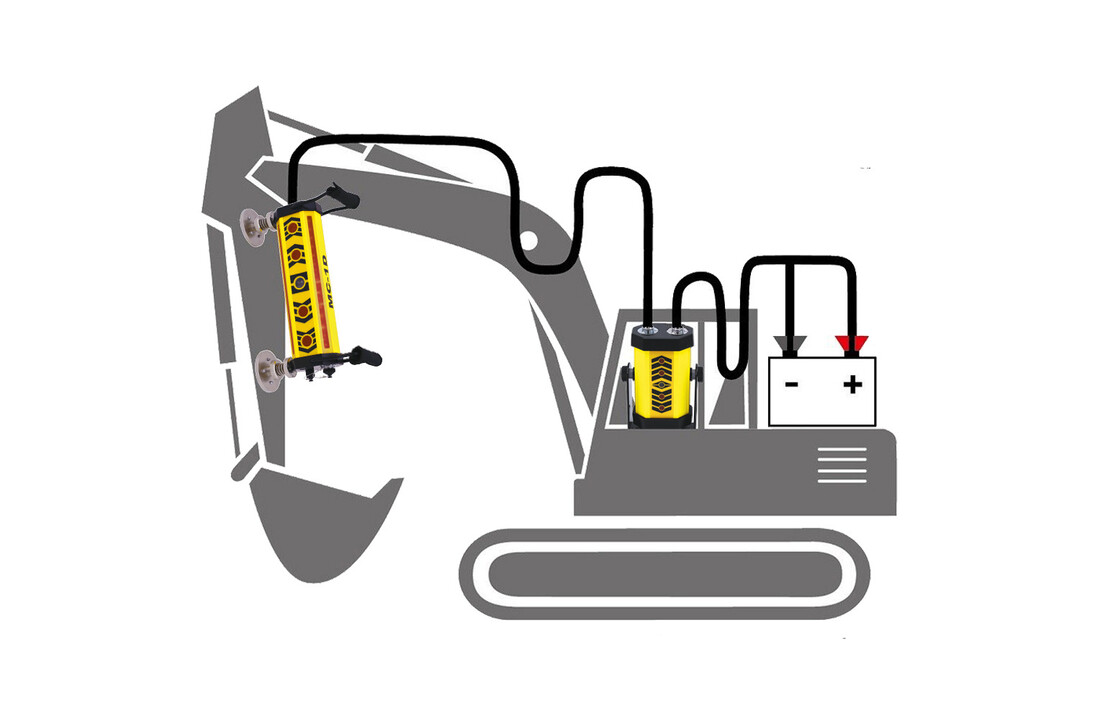 MC-1D Machineontvanger Magneten