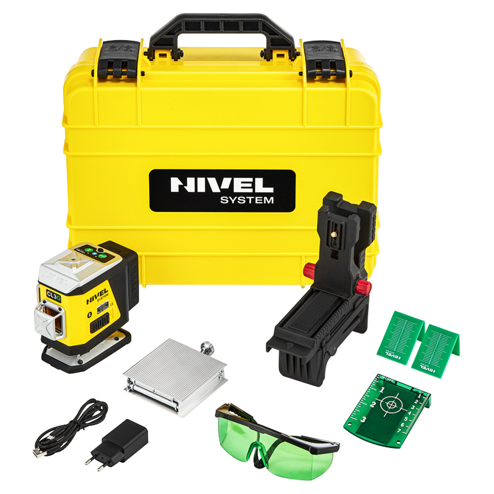 CL3G 3x360° Lijnlaser Groen