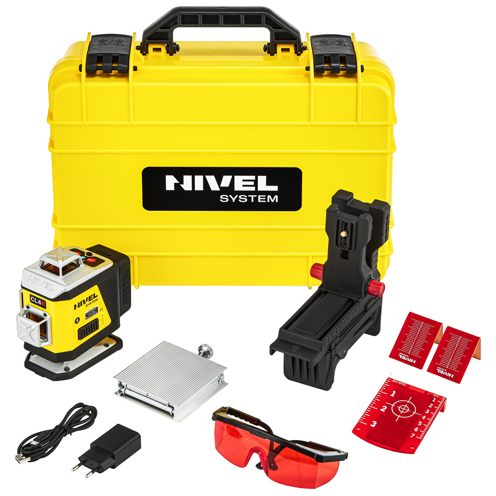 CL4R 4x360° Lijnlaser Rood