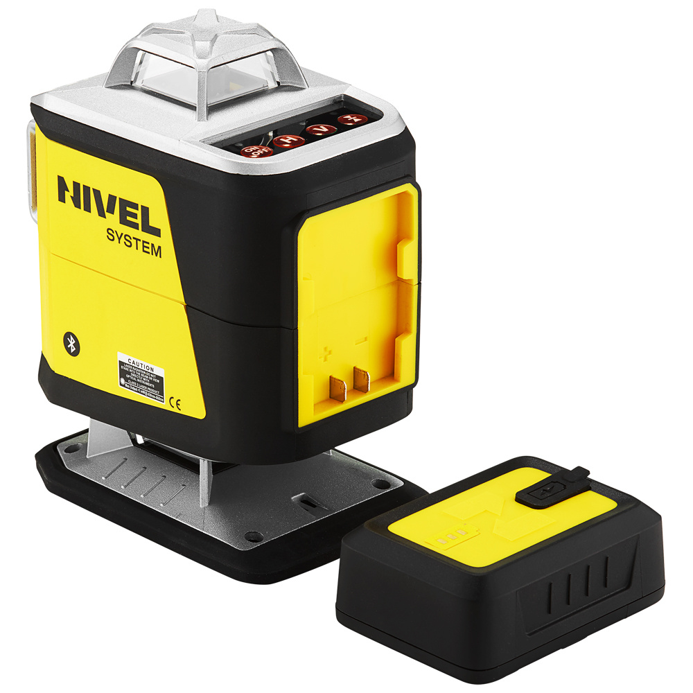 CL5R 4x360° Elektronische Lijnlaser Rood