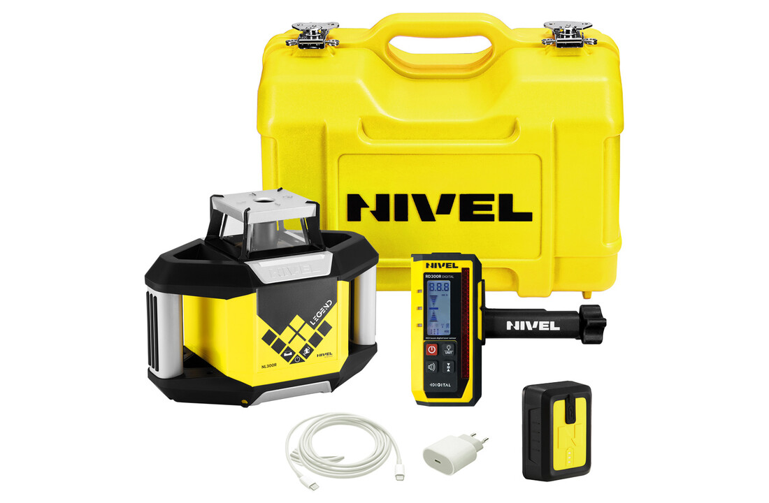 NL300R Bouwlaser Horizontaal