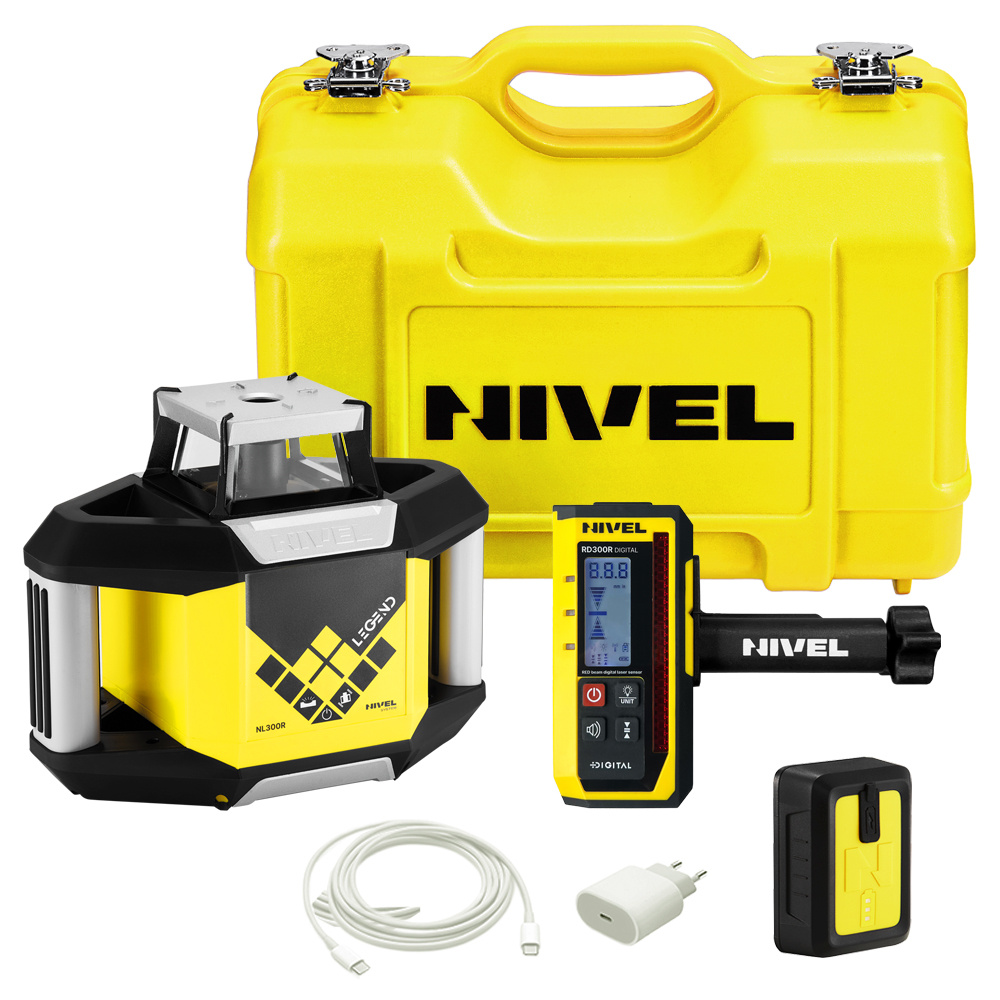 NL300R Bouwlaser Horizontaal