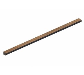 Oppio Eindlat Lattenwand kleur: Gerookt Eiken 260x2,7x2,1 Oppio Eindlat Lattenwand kleur: Gerookt Eiken 260x2,7x2,1