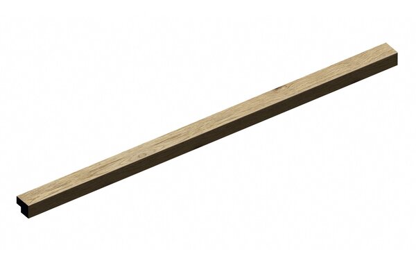 Oppio Eindlat Lattenwand kleur: Eiken Licht 260x2,7x1.6 Oppio Eindlat Lattenwand kleur: Eiken Licht 260x2,7x1.6