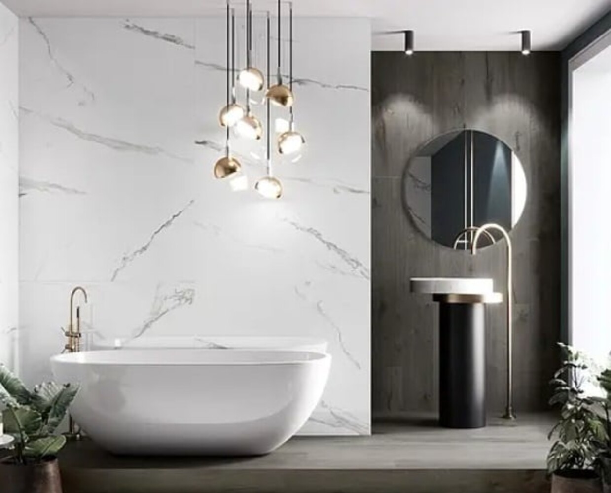 Oppio €64 PER PANEEL - 120x280x0,3 cm - PVC Wandpaneel MAT Calacatta Marmer Wit / Grijs Oppio €64 PER PANEEL - 120x280x0,3 cm - PVC Wandpaneel MAT Calacatta Marmer Wit / Grijs