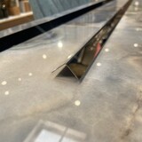 Oppio Hoekprofiel tbv. PVC Wandpanelen - Zilver Oppio Hoekprofiel tbv. PVC Wandpanelen - Zilver