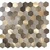 Oppio Bruin-Koper MIX HEXAGON - Zelfklevend Mozaiek 288x280x4mm Oppio Bruin-Koper MIX HEXAGON - Zelfklevend Mozaiek 288x280x4mm